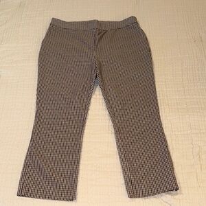 Jules & Leopold Black and White Checkered Pants